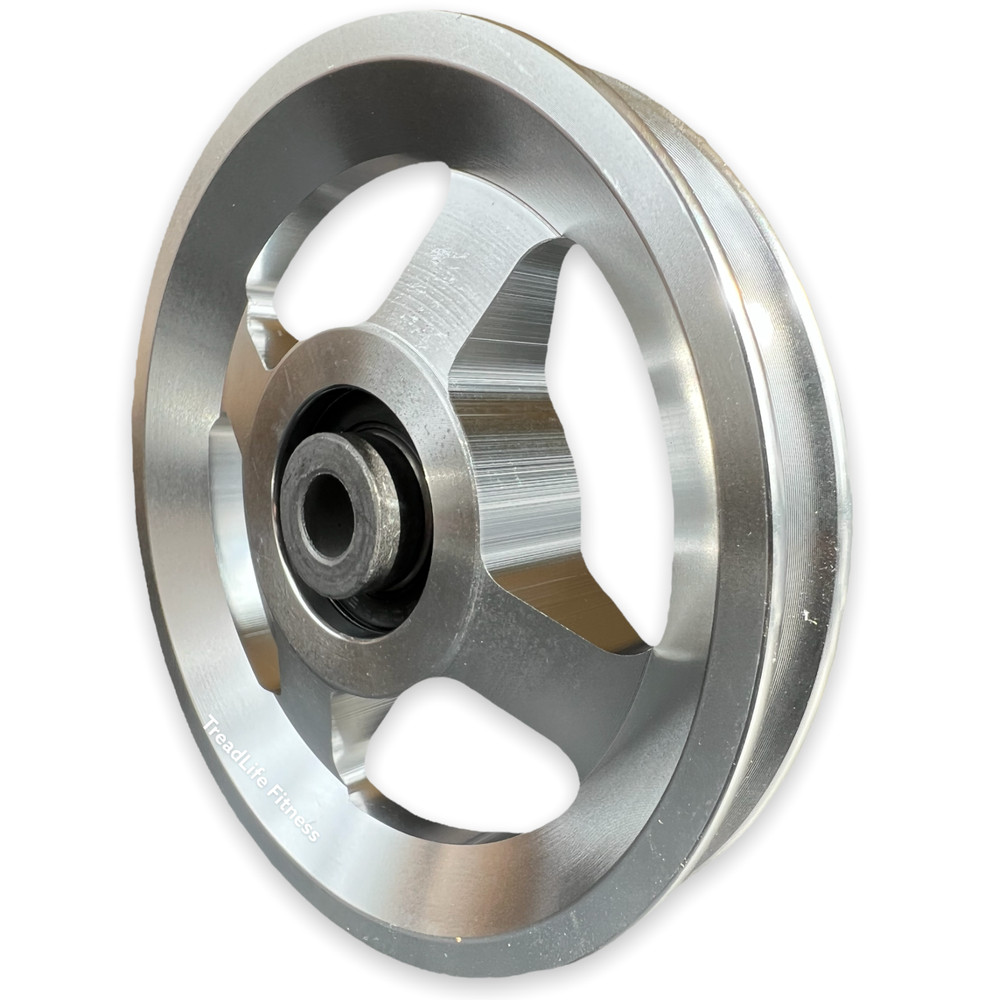 ALUMINUM Gym Pulley – Universal Fitness Cable Ball Bearing Home Wheel Alloy