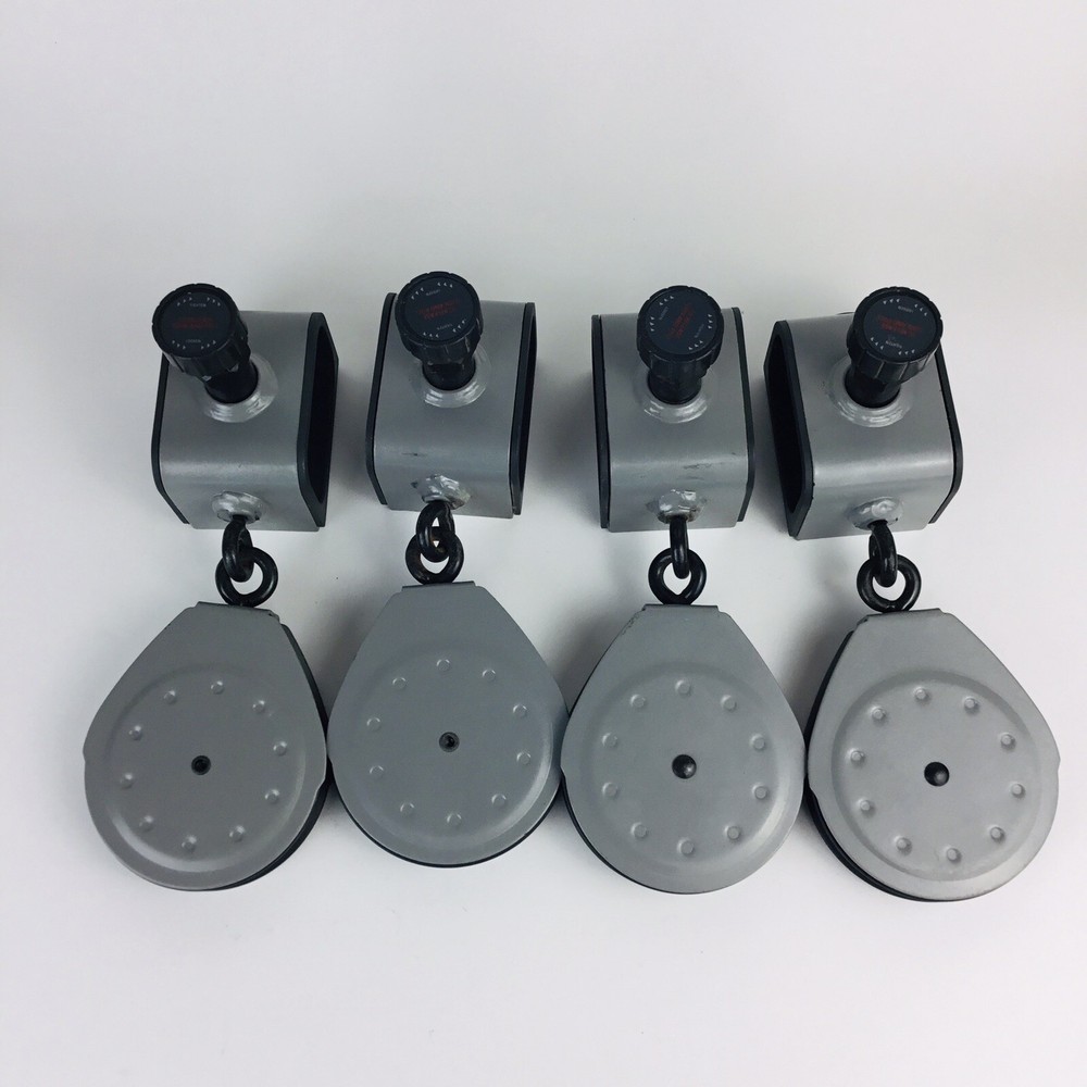 (LOT of 4) BOWFLEX ULTIMATE 2 SLIDER PULLEYS