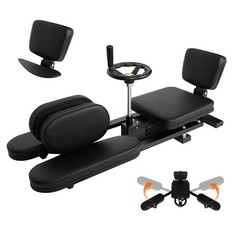 Black/Red 330LBS Leg Stretcher 0-180°Adjustable Leg Split Stretcher Machines
