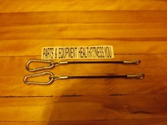 NO OFFER dont ask.Bowflex 10” Cables Lat, Leg, Squat Xtreme/2 SNAP HOOKS