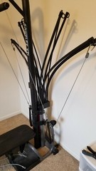 Bowflex XTL with 310 lbs of Power Rods, Lat and Leg Attachment Included