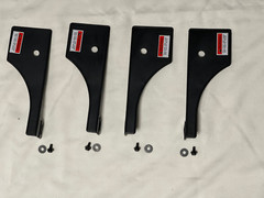 Total Gym Power Platinum Deck Pinch Guards Roller Covers Plastic w/ screws