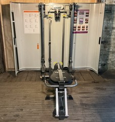 Legacy Hard To Find Avanti Fitness Portable Cabinet Cardio Gym #CG3000PLA