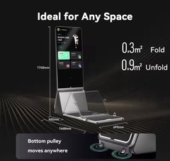 Smart Home Gym System- Fitness Mirror K1: Ai-Powered All-In-One Fitness Machine